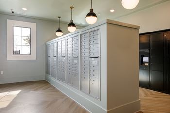 24-Hour contactless, package-receiving lockers